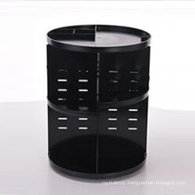 360 Spinning Makeup Organizer-Rotating Multi-Function Makeup Organizer Storage holder(Black)